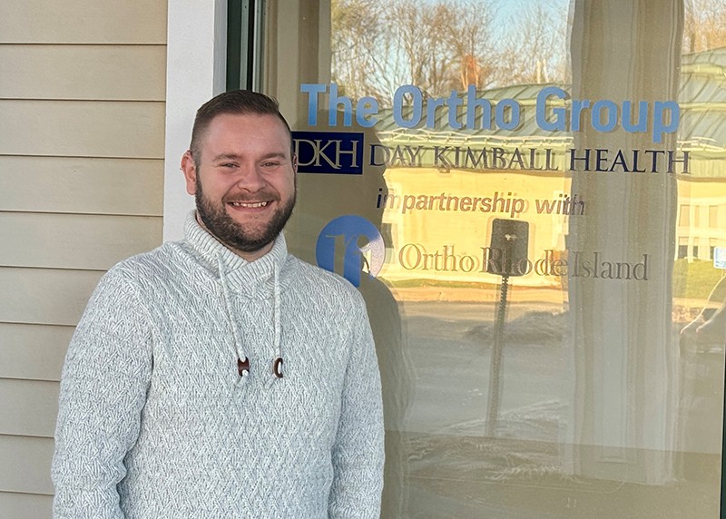 Day Kimball Health Names Sean Grous October Employee of the Month